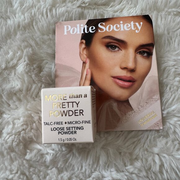 Polite Society More Than A Pretty Powder  Universal Translucent  .05 oz  NEW - Picture 1 of 1
